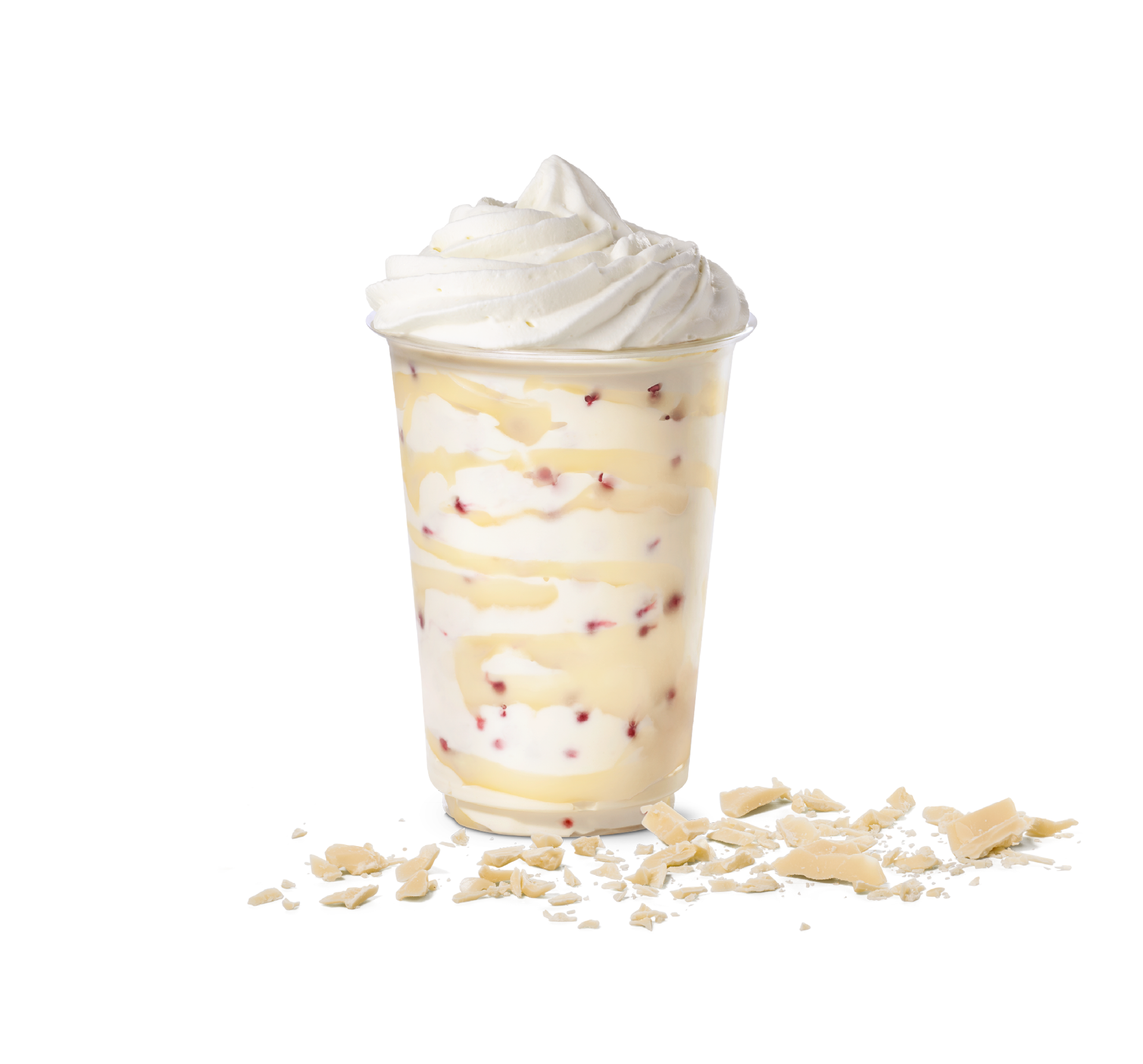 Premium Shake White chocolate & raspberry fudge