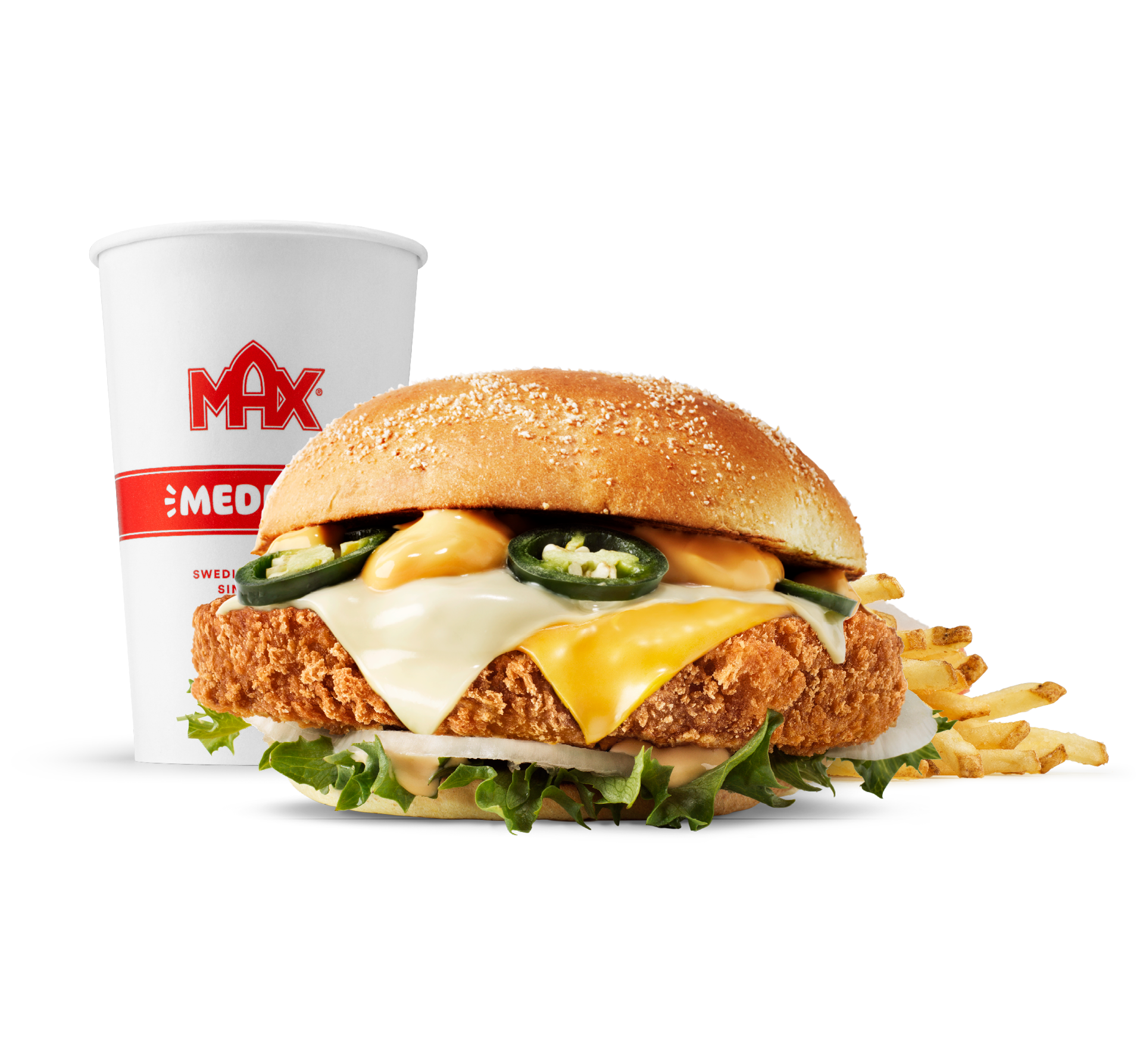 Frisco Cheese 'n' Jalapeño Crispy Supreme-meny