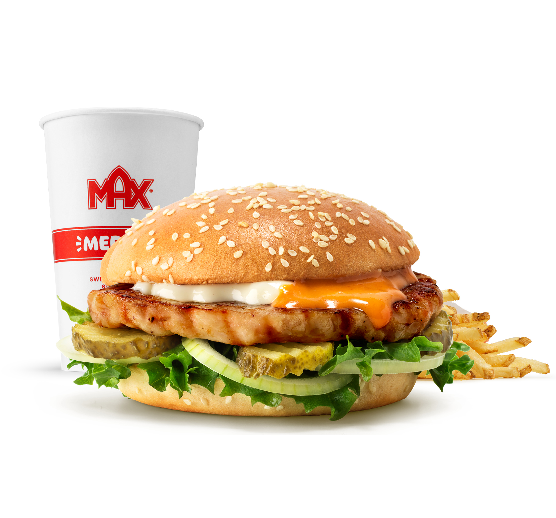 Grilled Chicken Buffalo-meny