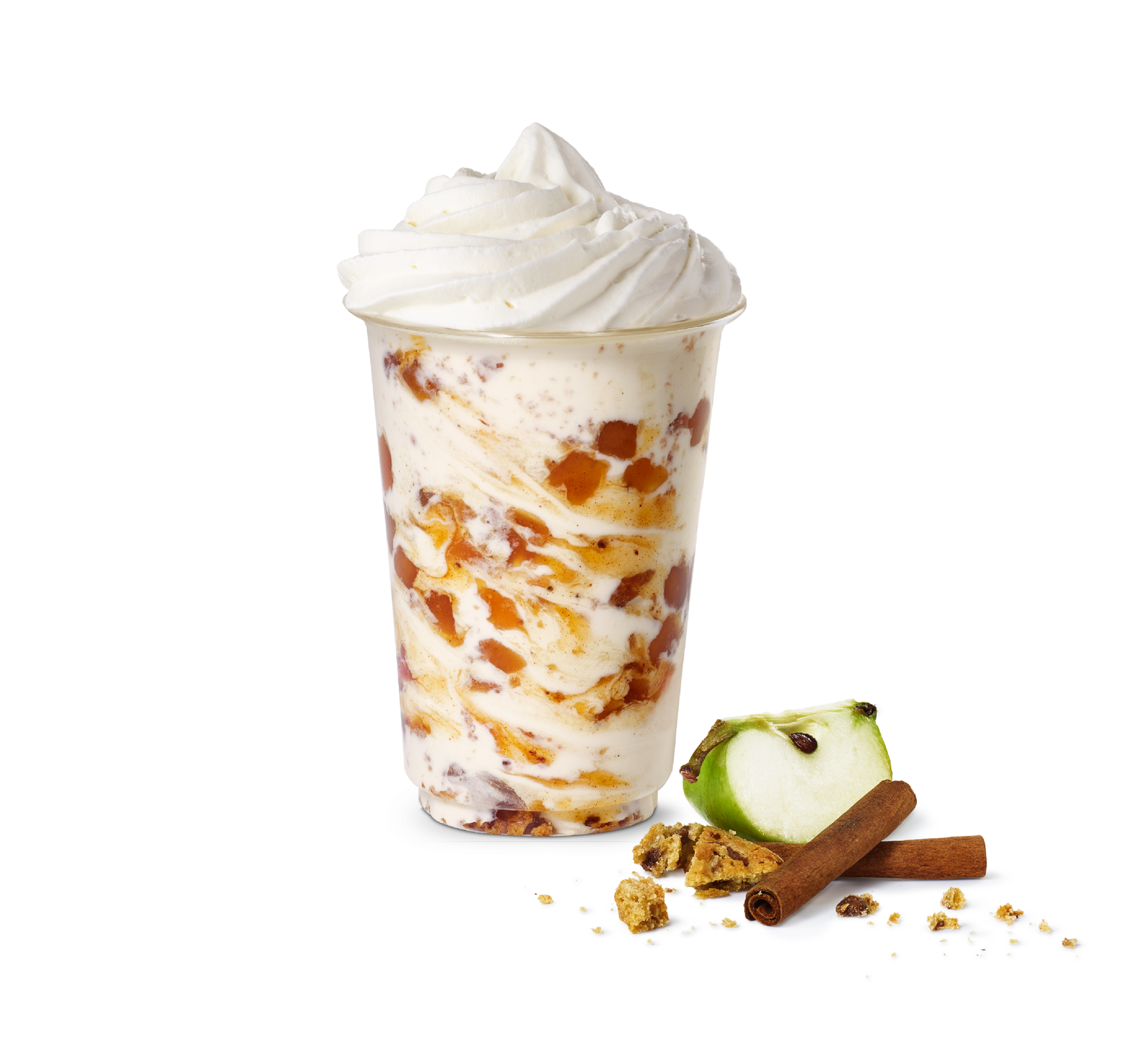 Premium Shake Crispy apple pie