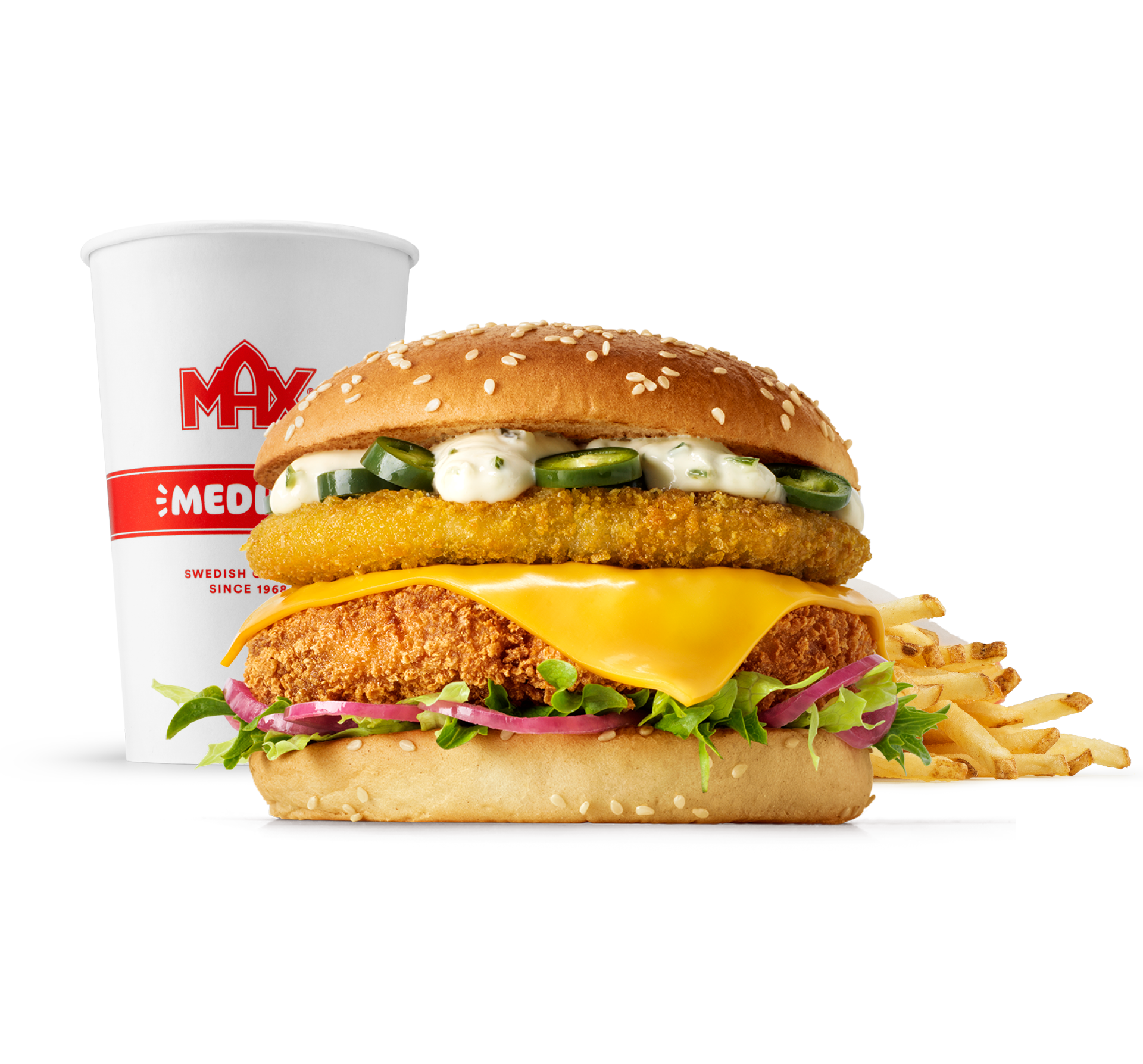 Grand Chili Cheese Crispy Supreme-meny