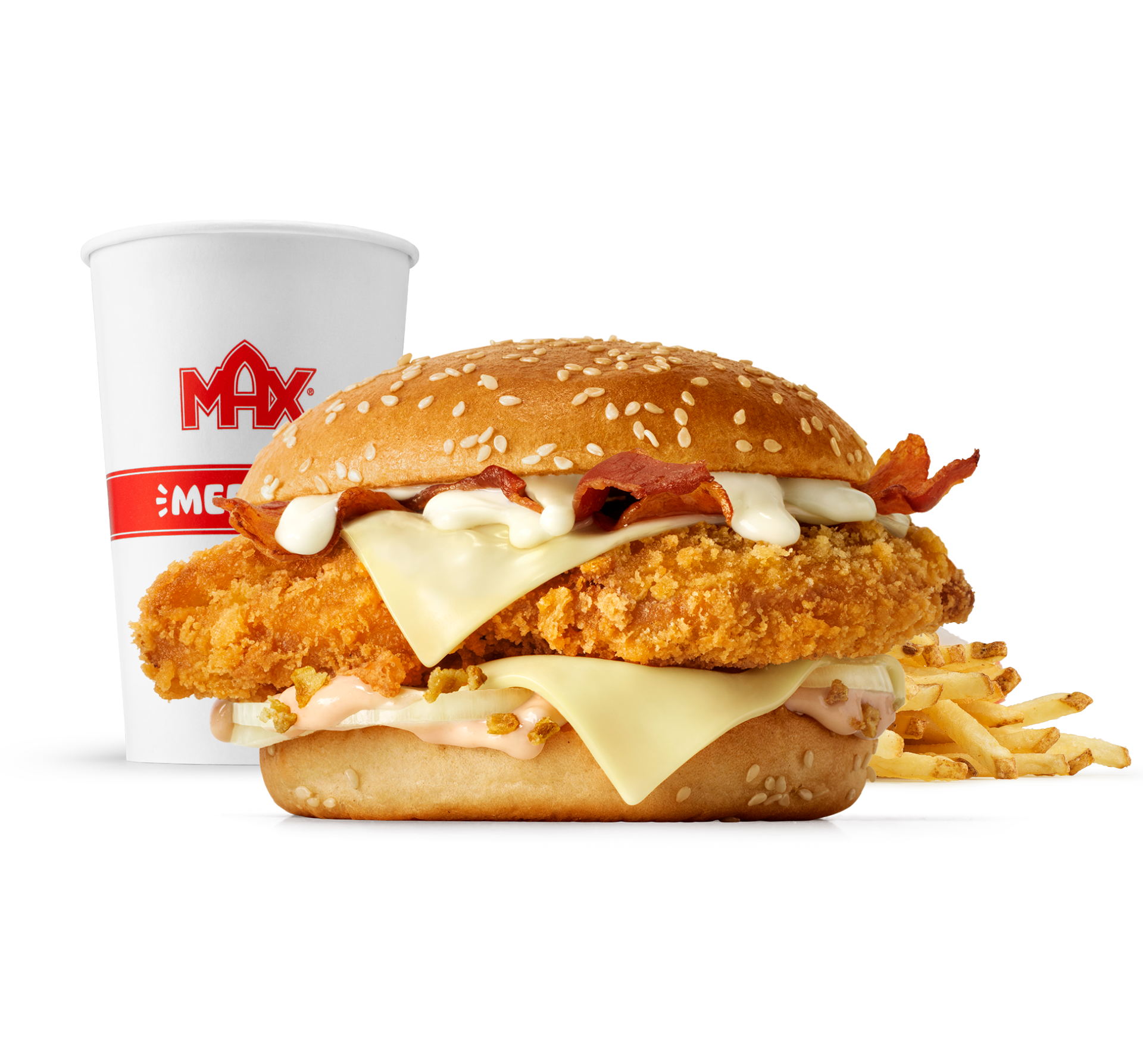 Raclette Melt Grand Chicken 'n' Bacon