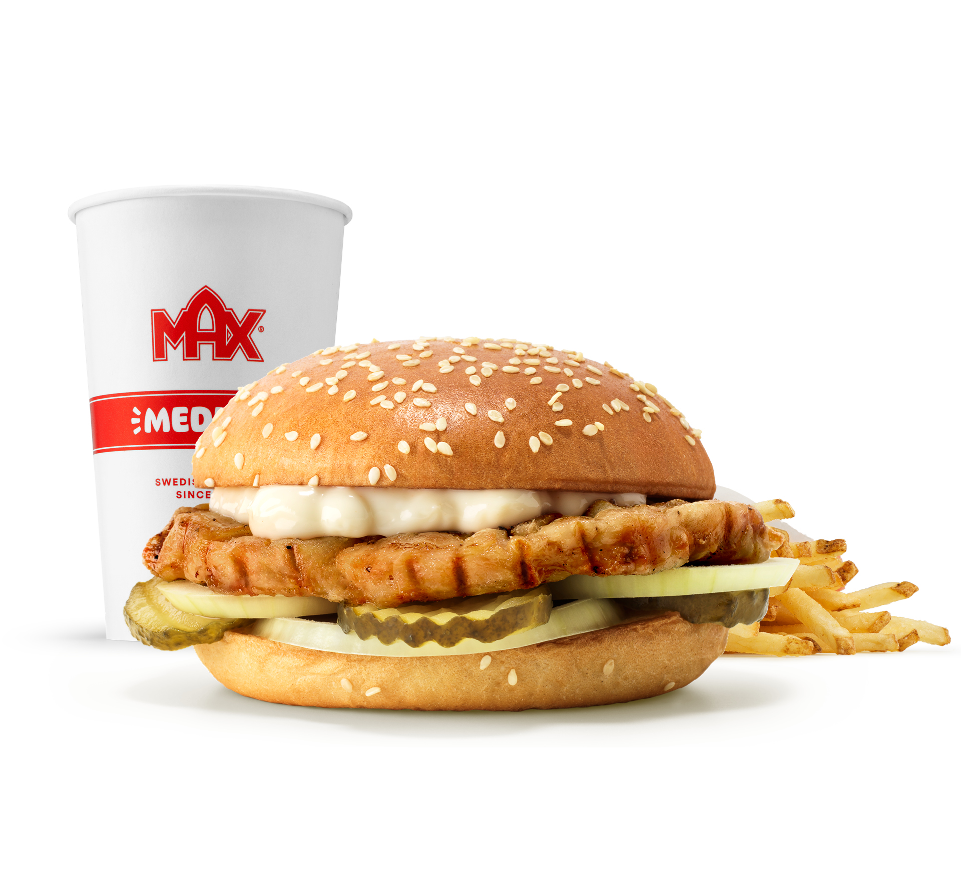 Grilled Chicken Sandwich-meny