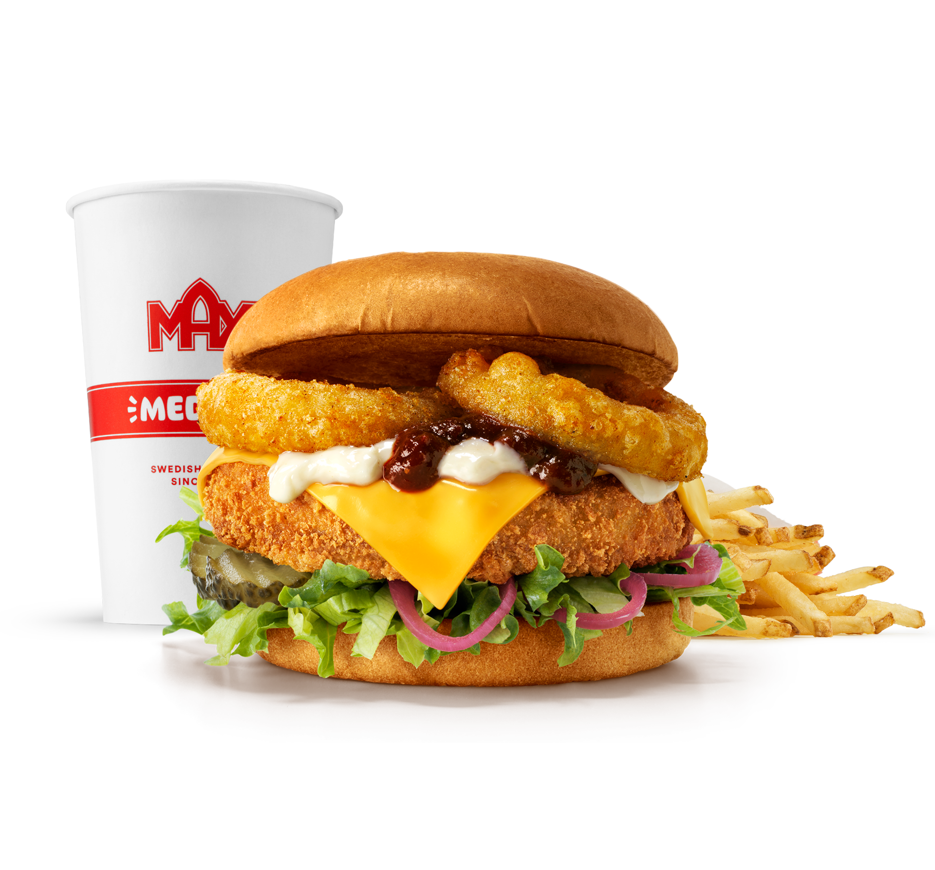 Smokey BBQ Crispy Supreme-meny