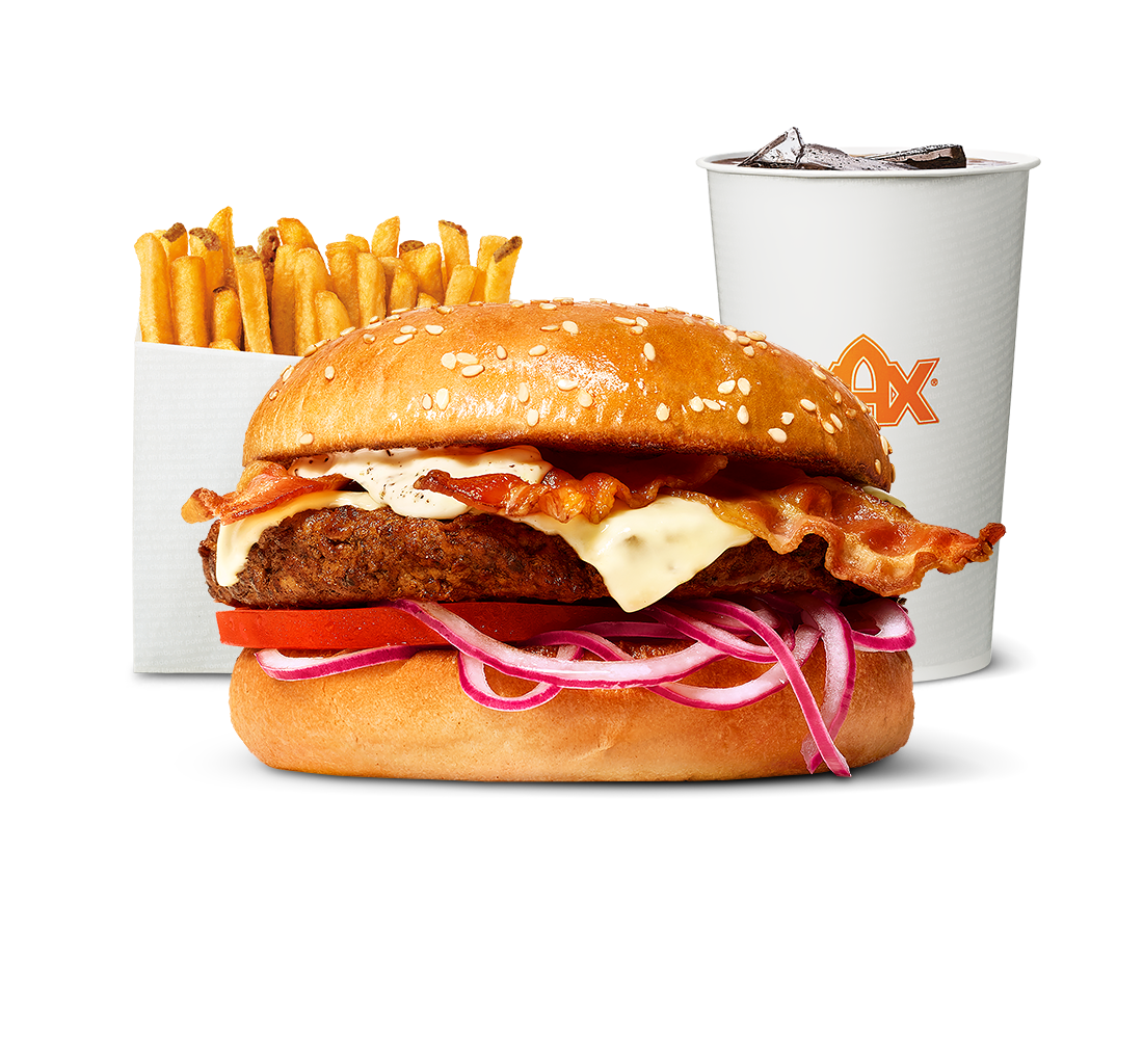 Umami Bacon Burger-meny