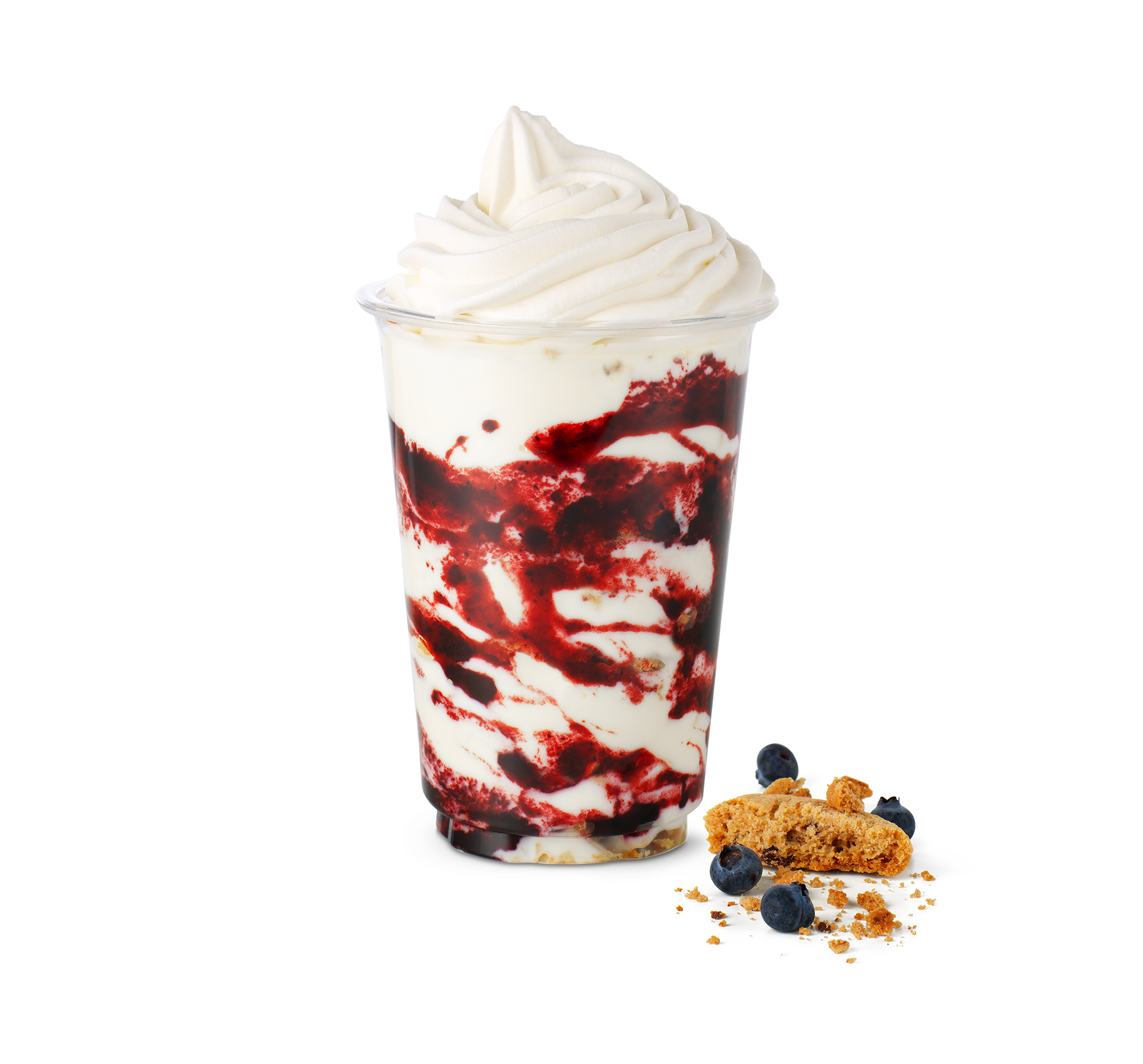 Premium Shake Crispy Blueberry Pie