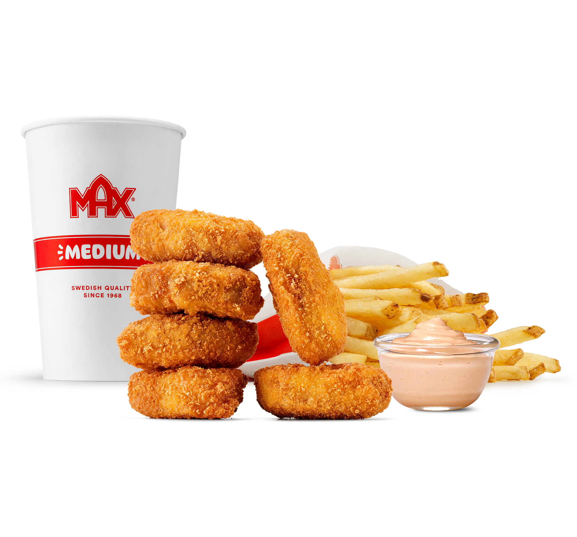 Crispy Green Nuggets meny