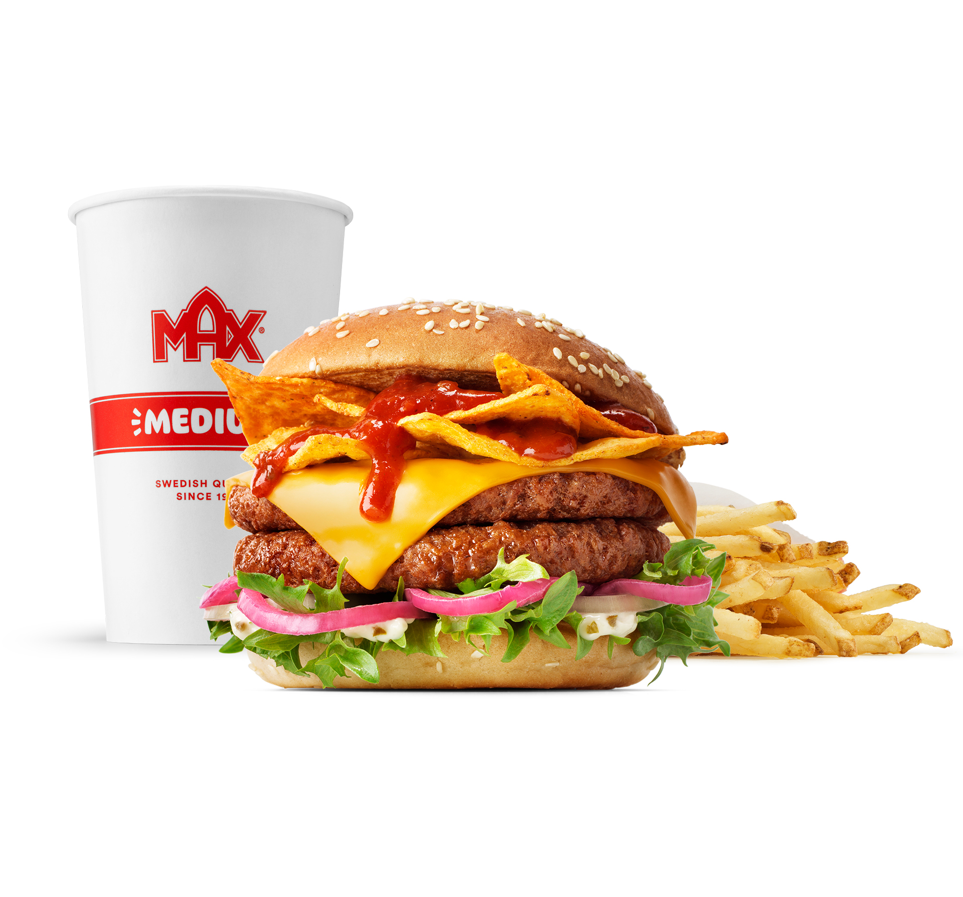 Crunchy Nacho Plant Beef meny