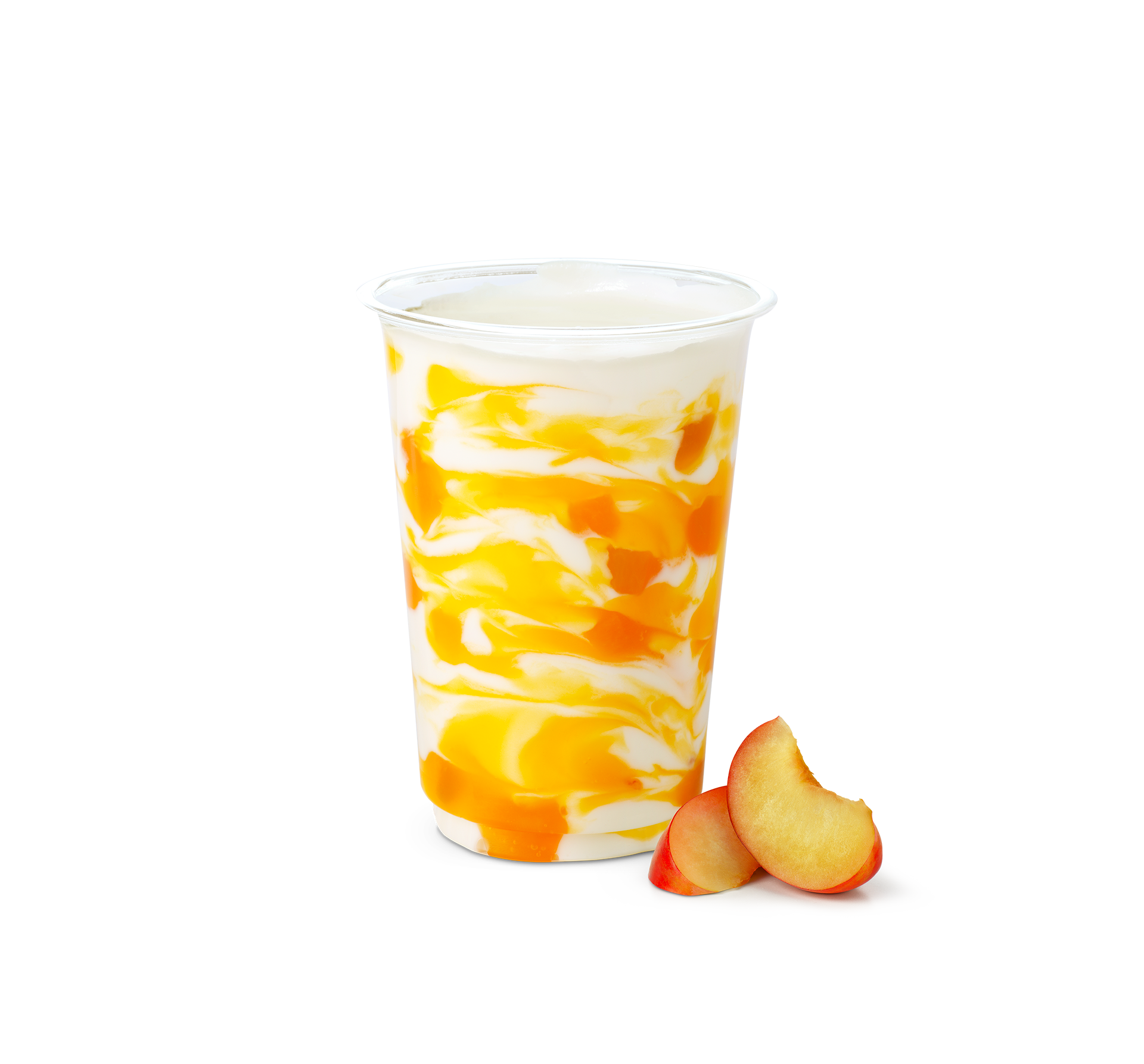 Premium Shake Peach Swirl Plantebasert