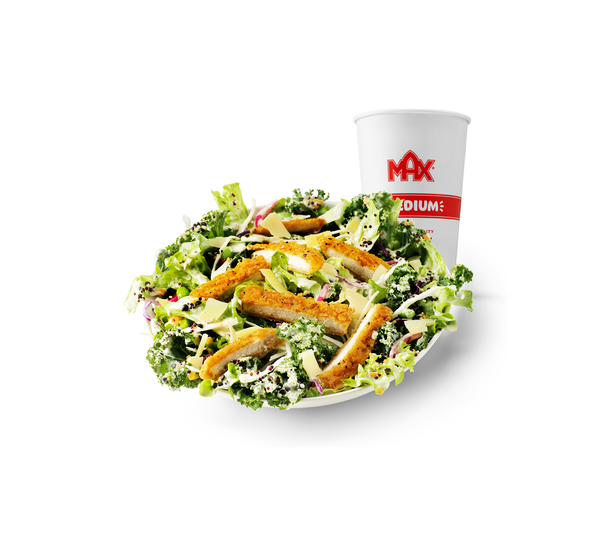 Green Kale Caesar Salad​-meny
