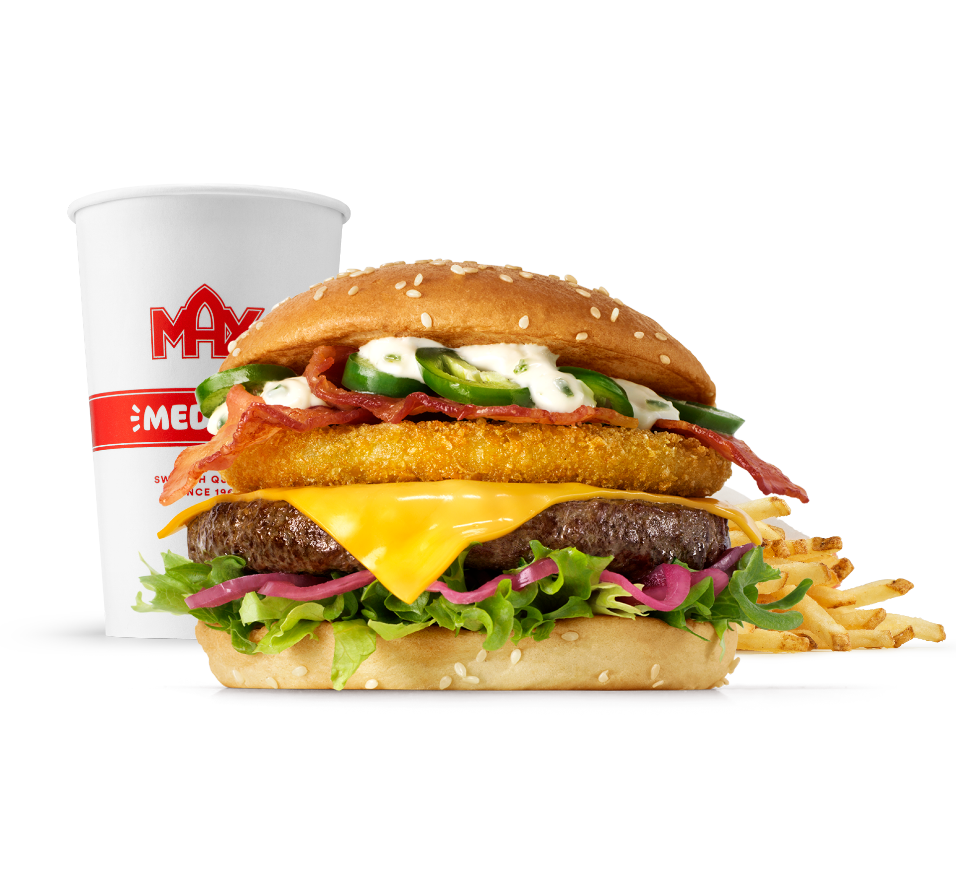 Grand Chili Cheese Beef 'n' Bacon-meny