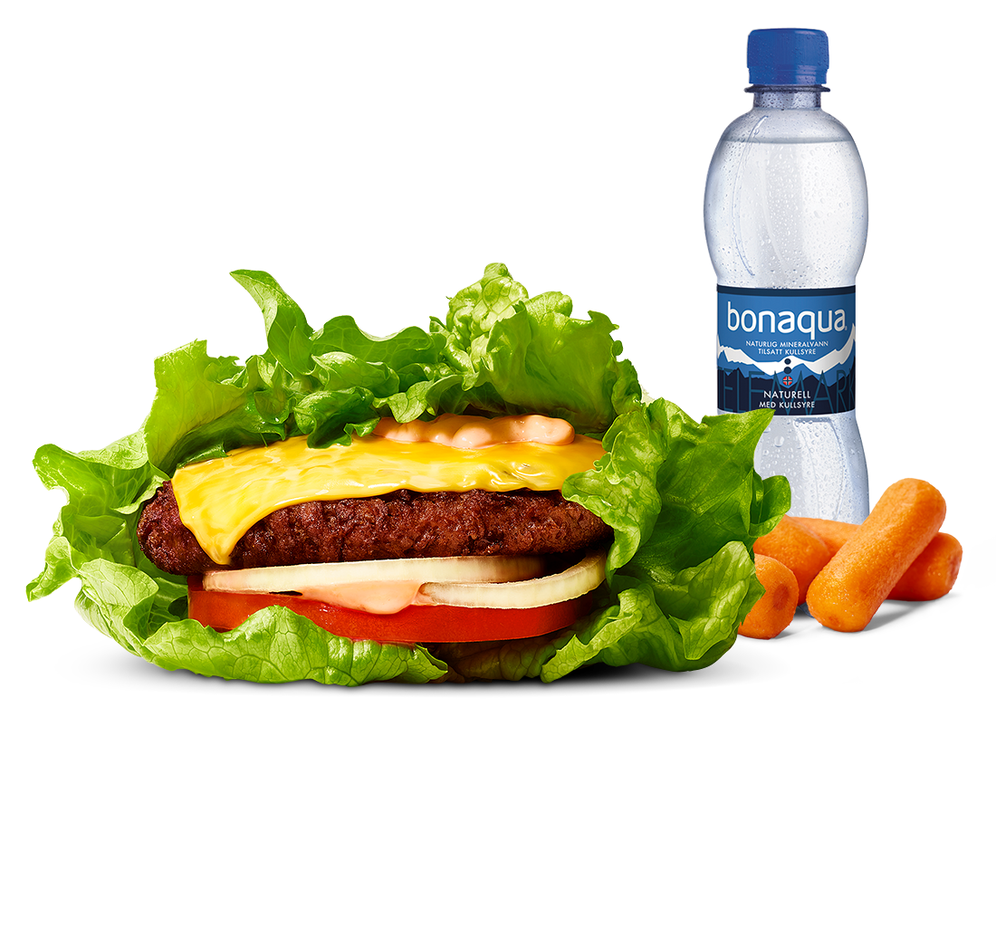 Salad Wrap Plant Beef-meny